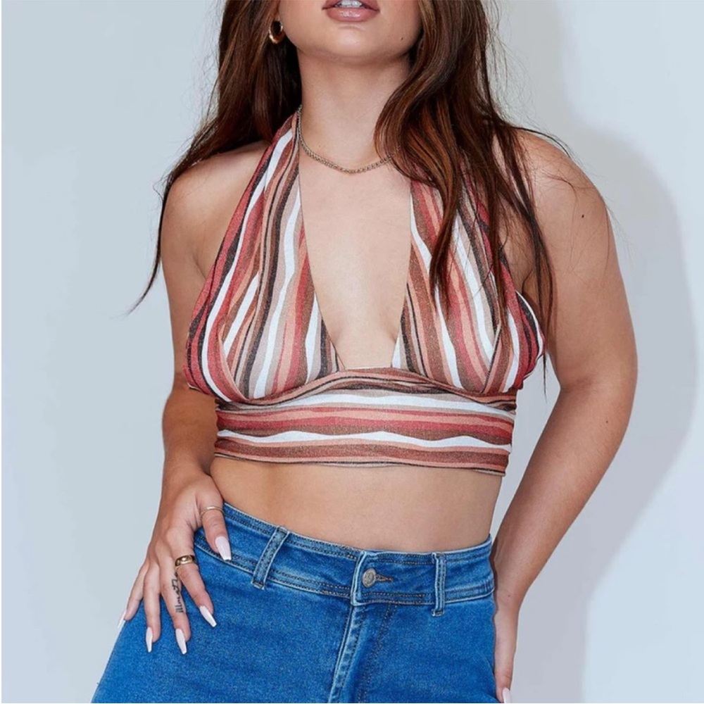 Princess Polly Halter Wrap Top